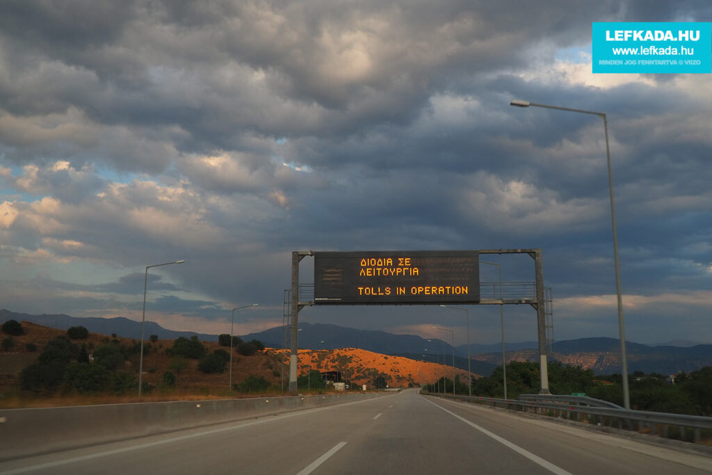 Görögország autópálya díj Szerbia Macedónia fizetőkapuk