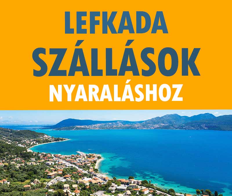 Görögország Lefkada szállások egyéni utazással