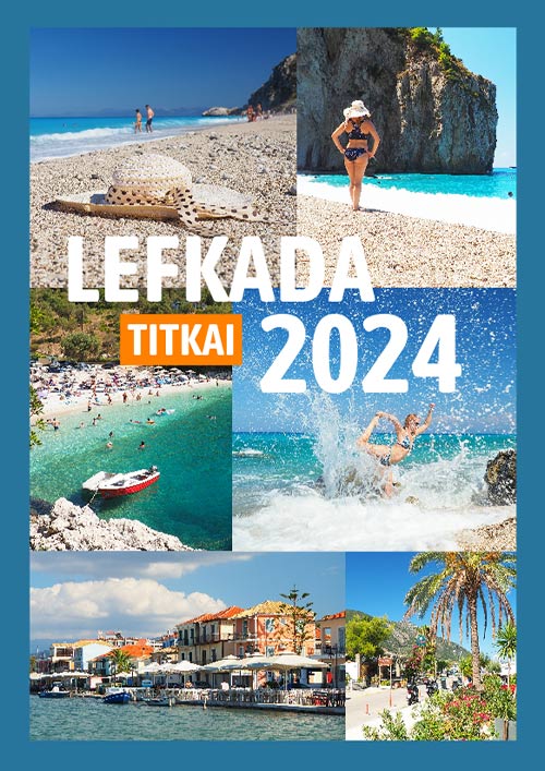 Lefkada útikönyv 2024, letölthető digitális útikalauz
