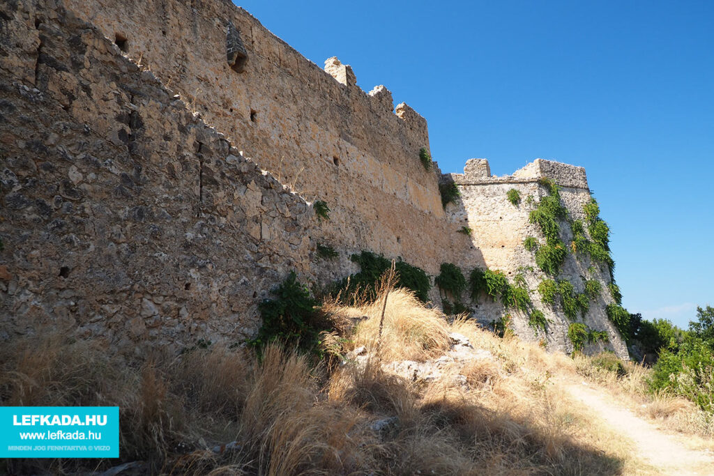 Lefkada vár, erőd, történelmi látnivaló Griva