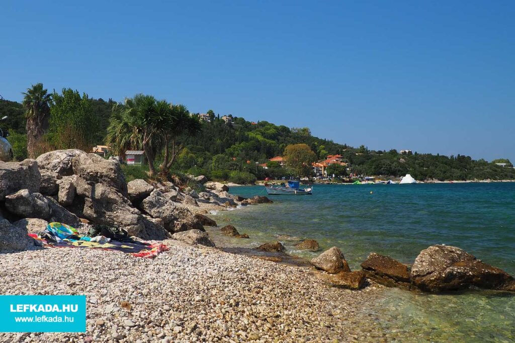 Ligia strand, Lygia beach Lefkada