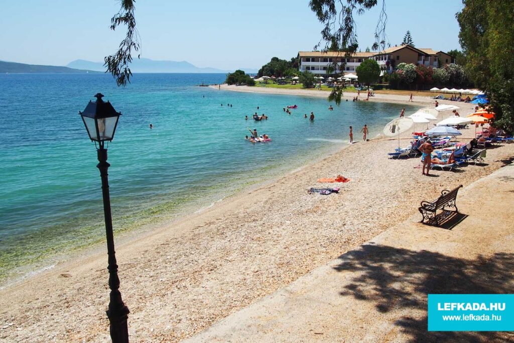 Ligia strandja (Lygia beach) Lefkada
