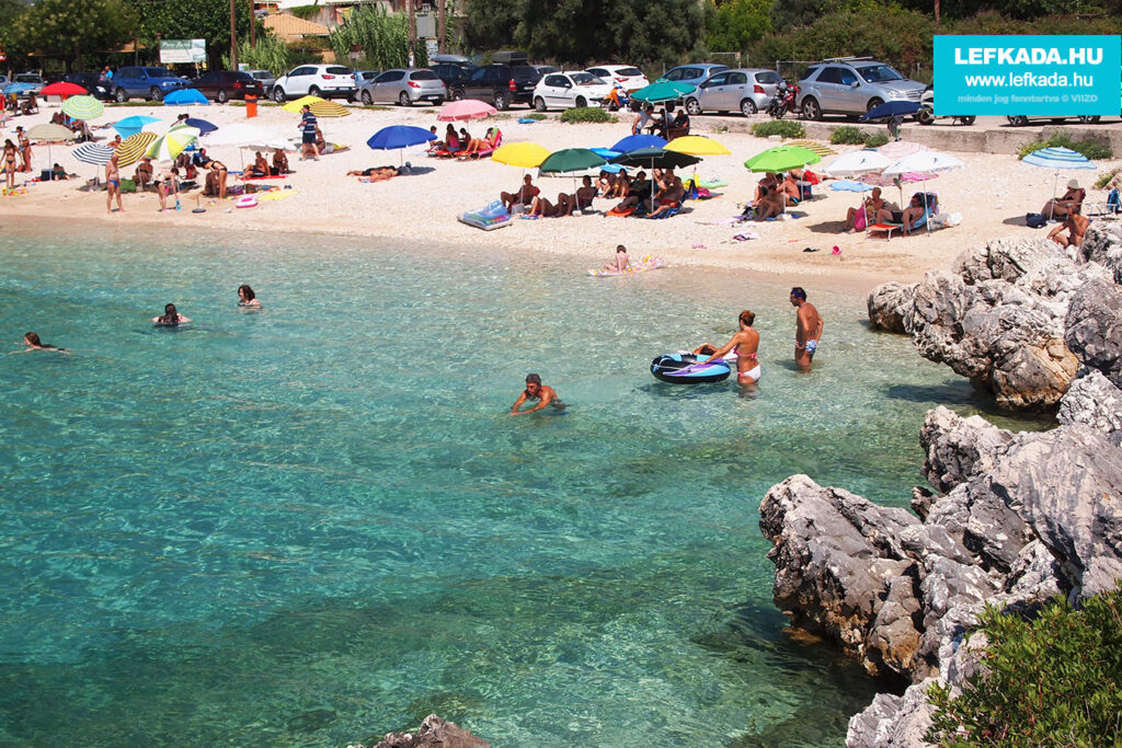 Lefkada Mikros Gialos beach