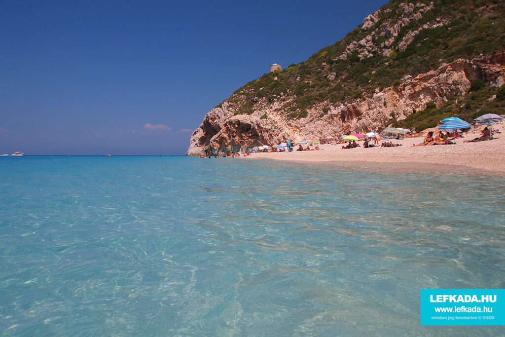 Mylos beach Lefkada legjobb strandjai