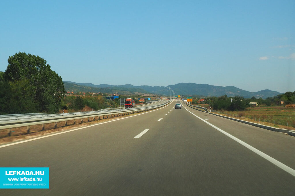 Szerbia autópálya Görögország autóval, motorral tudnivalók, útvonal, útdíjak